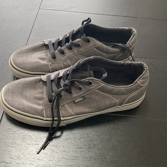 Vans Mens Sneakers. Size 8. Gray - Picture 5 of 9